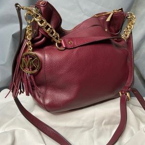 Michael Kors burgundy bag